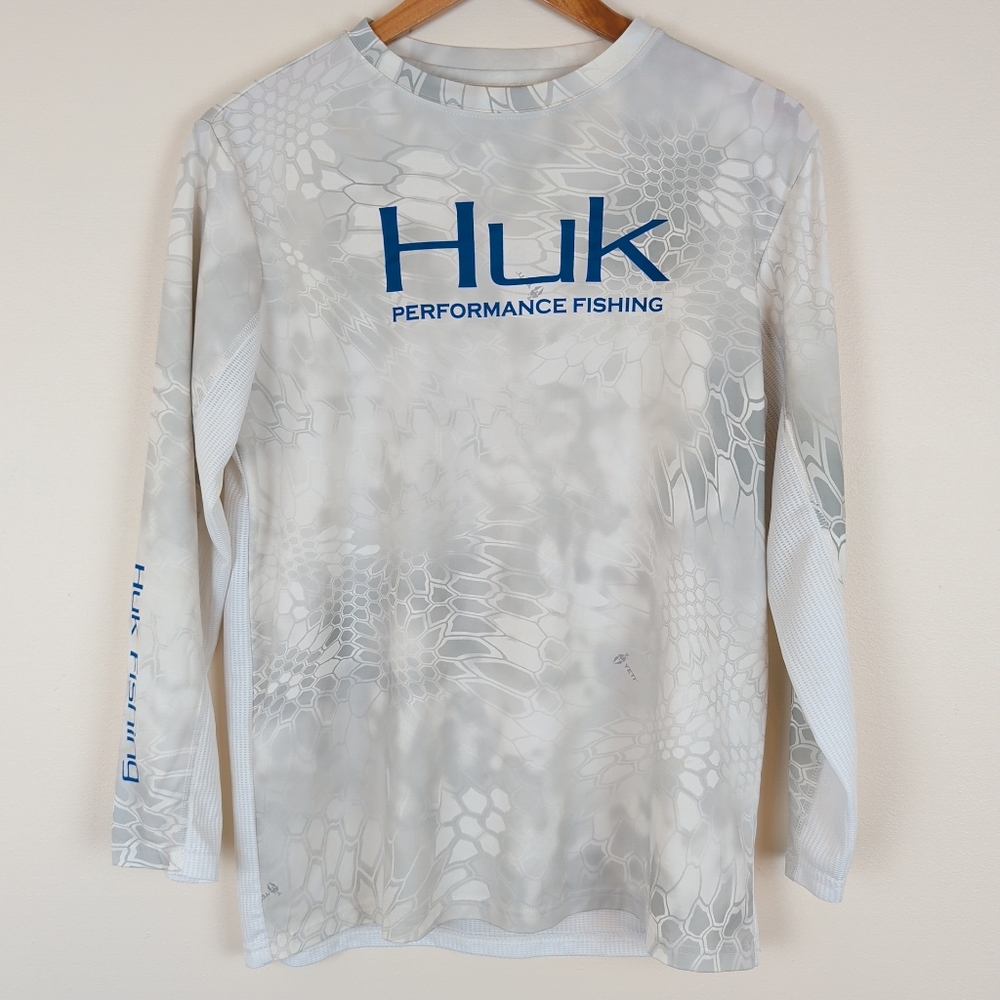 Huk x Yeti Youth Long Sleeve Performance Fishing Shirt
